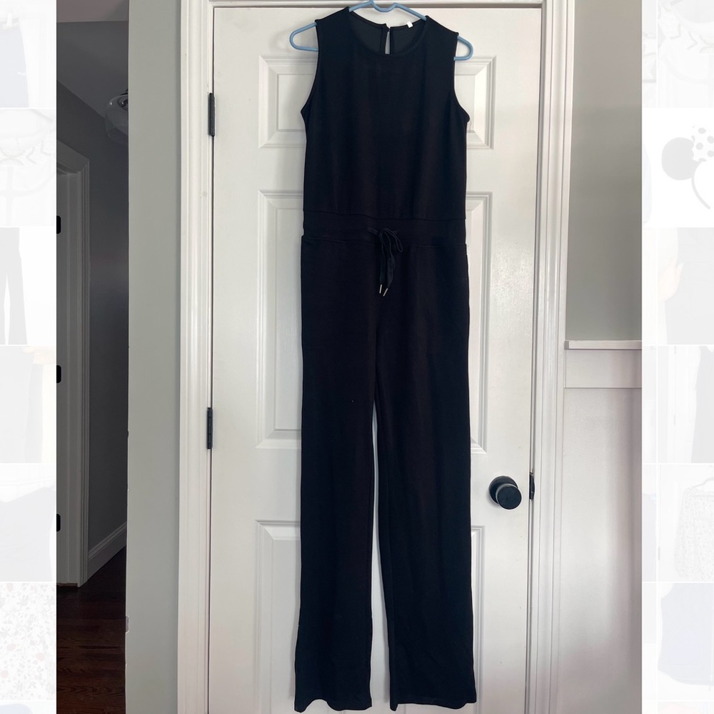 Elegant Black Sleeveless Jumpsuit